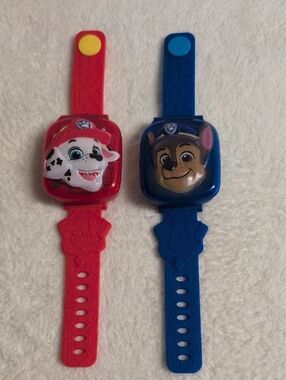 Vtech Paw Patrol Learning Watches - Marchall And Chase Paw Patrol The Movie